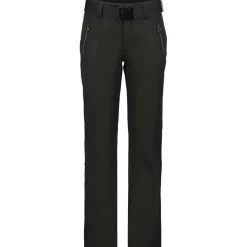 Luhta Joentaus D plus size softshell skibroek dames black