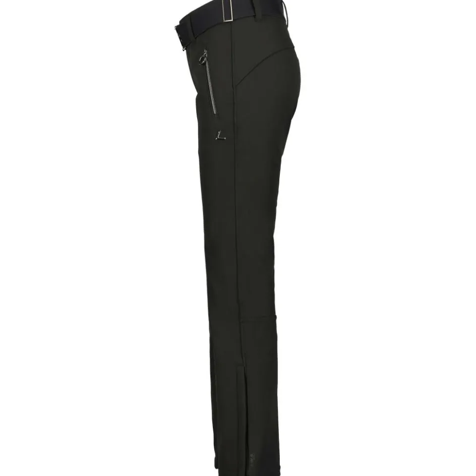 Luhta Joentaus D plus size softshell skibroek dames black