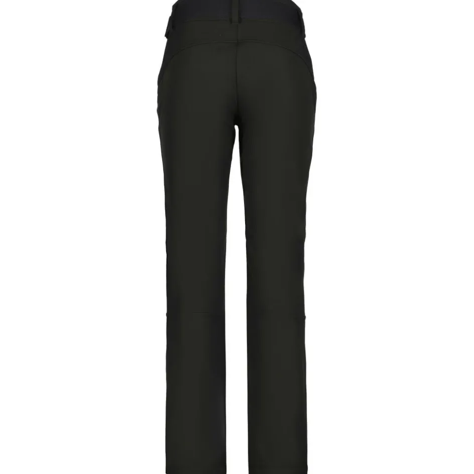 Luhta Joentaus D plus size softshell skibroek dames black