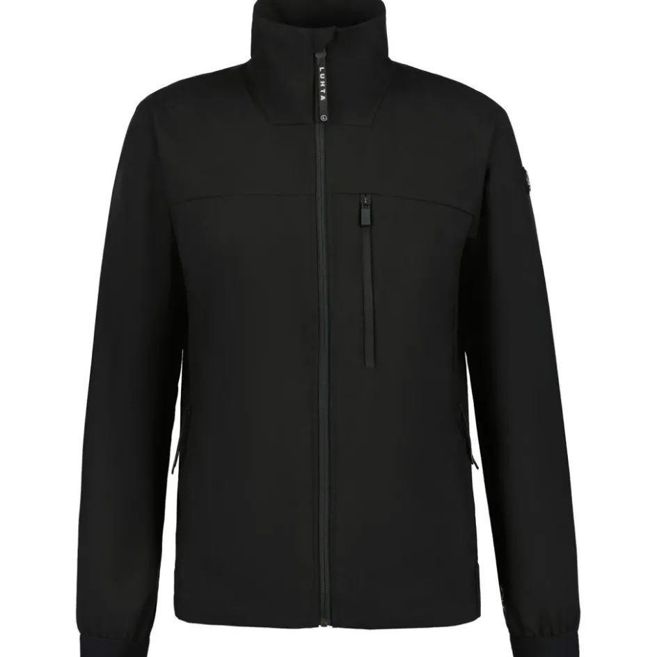 Sale Luhta Kannus softshell jas heren black