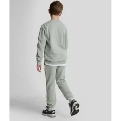 Best Lyle & Scott  MLB2021V joggingbroek junior grey mirage