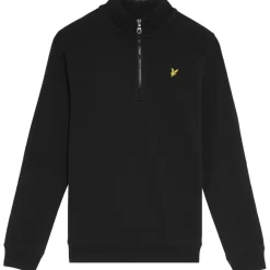 Lyle & Scott  Quarter Zip Pullover sweater junior jet black