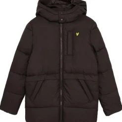 Lyle & Scott  Ripstop Quilted Puffer jas junior jet black