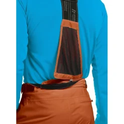 Best Maier Sports  ANTON 2 short size skibroek heren aztec brick