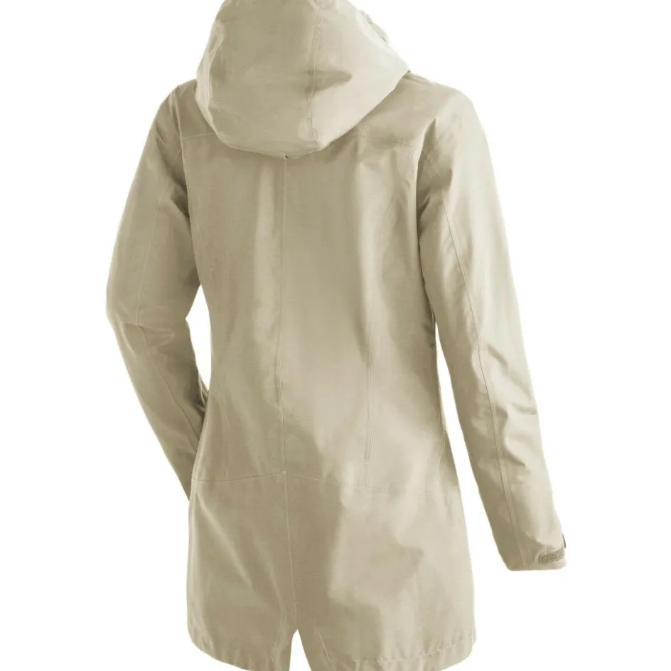 Maier Sports Perdura Rec parka outdoor jack dames brown rice