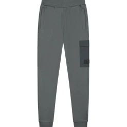 Malelions Nylon Pocket joggingbroek junior anthracite