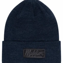 Outlet Malelions Ribbed Logo muts junior navy
