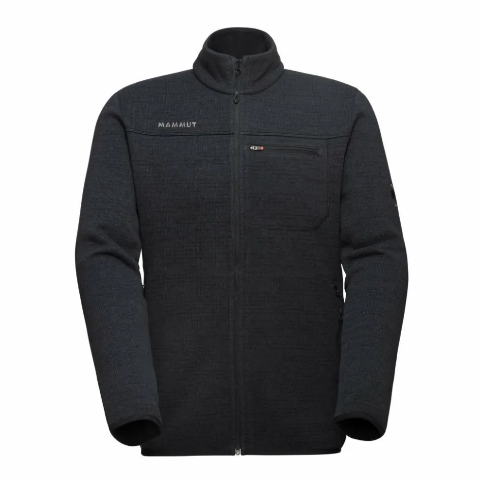 Mammut Arctic IV ML fleece vest heren black mélange