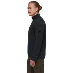 Mammut Arctic IV ML fleece vest heren black mélange