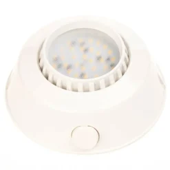 Discount Marine LED  Cor opbouwspot met schakelaar wit