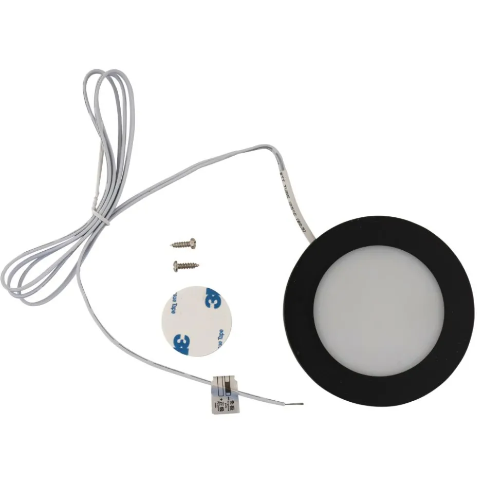 Marine LED Downlight opbouw spot zwart