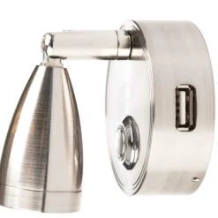 Marine LED  Mini led opbouwspot satin nickel