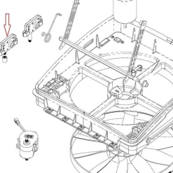 Hot Maxxfan Automatisch opdraaimechanisme voor Deluxe  16A