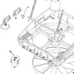 Clearance Maxxfan Motor opvulbus voor Deluxe 17A