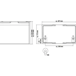 Mc Camping  MC-LB100 LiFePO4 accu 12,8V 100Ah