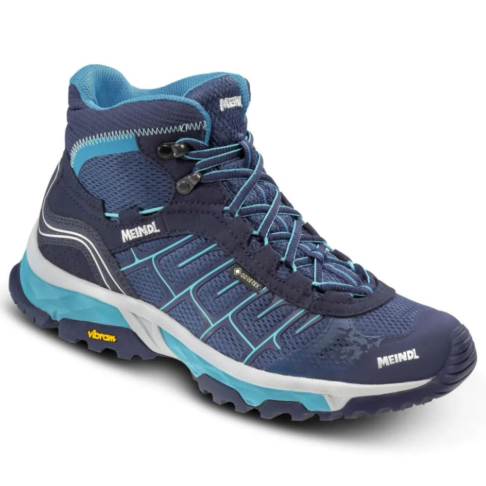 Hot Meindl Finale Lady Mid GTX wandelschoenen dames marine petrol
