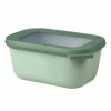 Mepal Cirqula multikom vershouddoos rechthoekig 750 ml  nordic sage