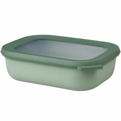 Discount Mepal Cirqula multikom vershouddoos rechthoekig 1 liter  nordic sage