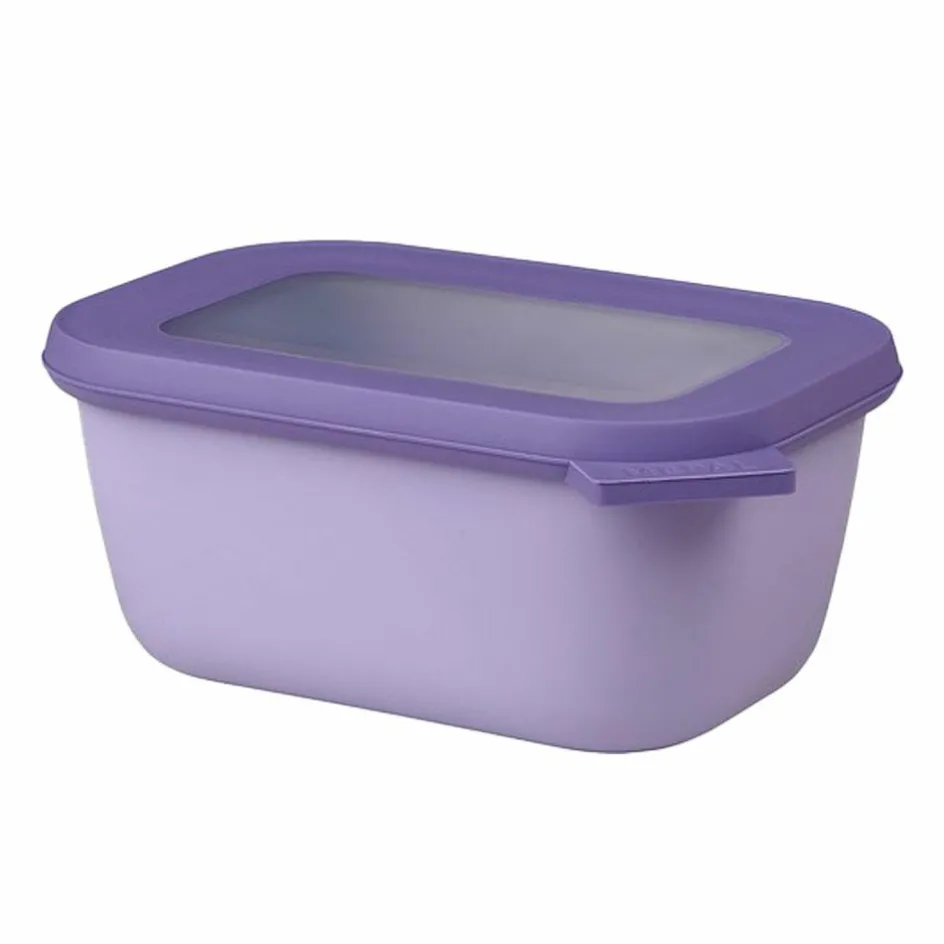 Mepal Cirqula multikom vershouddoos rechthoekig 750 ml vivid lilac