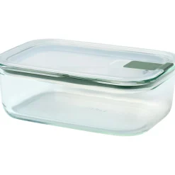 Mepal Easyclip vershouddoos glas 1 liter nordic sage