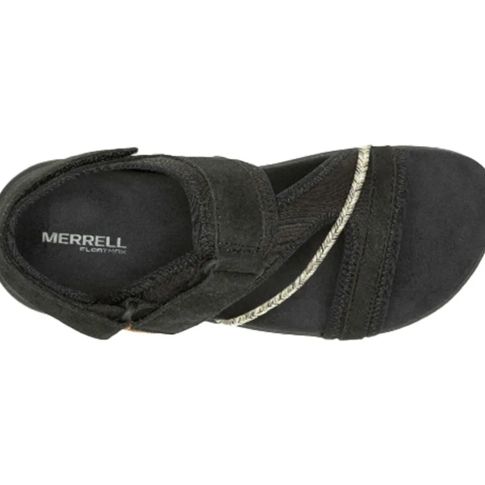 Merrell Terran 4 backstrap sandalen dames black