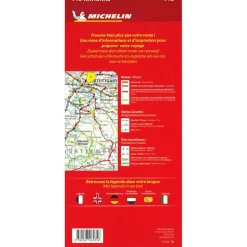Best Michelin 718 Duitsland wegenkaart 2025