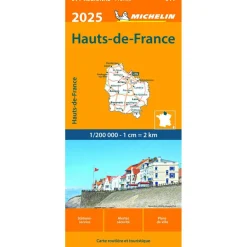 Michelin 511 Hauts-de-France wegenkaart 2025