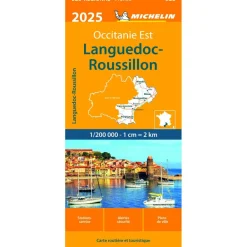 Michelin 526 Languedoc-Roussillon wegenkaart 2025