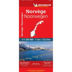Best Michelin 752 Noorwegen wegenkaart
