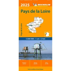 Sale Michelin 517 Pays de La Loire wegenkaart 2025