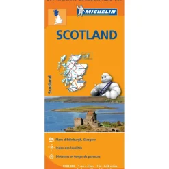 Online Michelin 501 Schotland wegenkaart