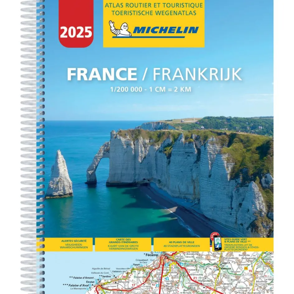 Online Michelin Frankrijk A4 wegenkaart 2025
