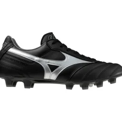 Discount Mizuno Morelia II Pro voetbalschoenen heren black galaxy silver dark shadow