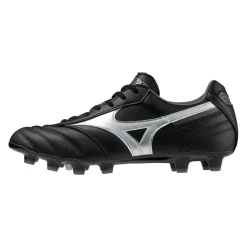 Discount Mizuno Morelia II Pro voetbalschoenen heren black galaxy silver dark shadow