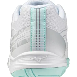 Best Mizuno Stealth Star 3 indoorschoenen junior white blue tint