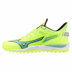 Mizuno Wave Leopardus hockeyschoenen neo lime black splish splash