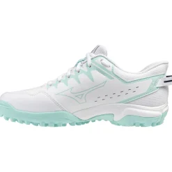 Discount Mizuno Wave Lynx 2 hockeyschoenen junior white blue tint