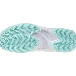 Mizuno Wave Panthera 2 hockeyschoenen dames white blue tint