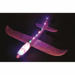 Moses. Verlag  Lichtgevende zweefvliegtuig 47 cm assorti