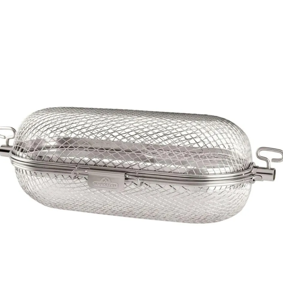 Online Napoleon RVS mand voor draaispit
