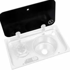 New Navy Load  Glasplaat voor 1-pits kook-spoelcombinatie