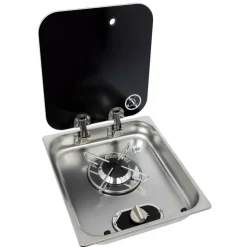 Navy Load  Medium 1-pits kookplaat met glazendeksel