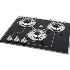 Navy Load  3-pits kookplaat op glasplaat