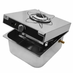 Navy Load  1-pits kook-spoelcombinatie deksel