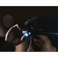 Online Nebo Einstein 400 oplaadbare hoofdlamp grijs