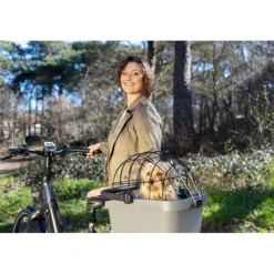 New Looxs  Clipper With Handle 28 liter fietsmand black