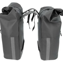 New New Looxs Nyborg Double fietstas 34 liter black