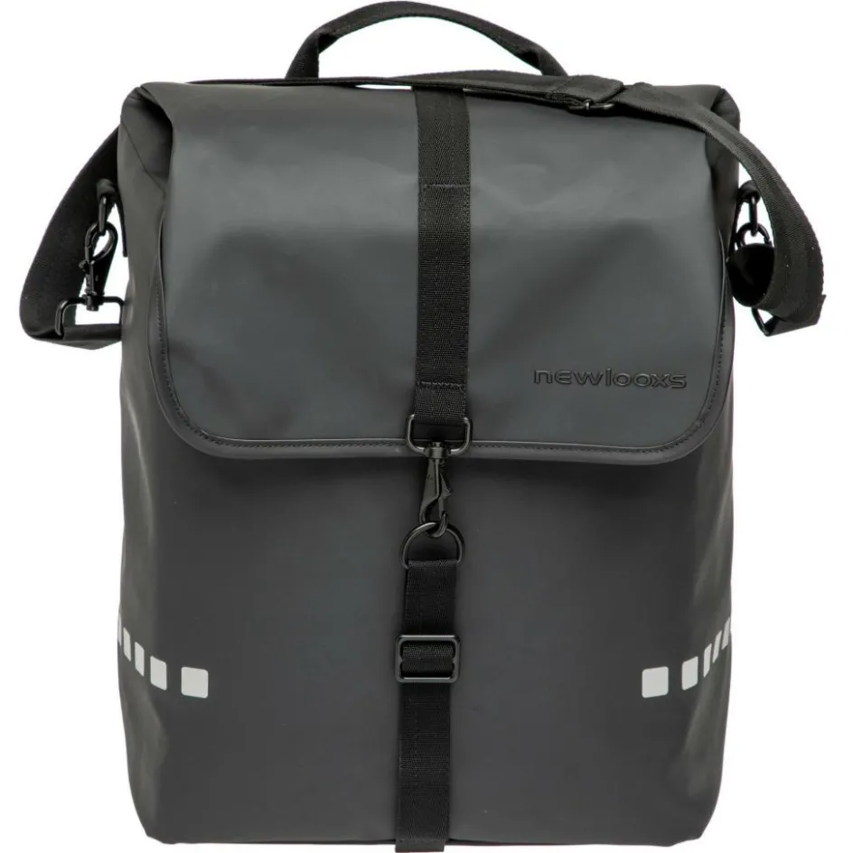 New Looxs Odense Single fietstas 17,5 liter black