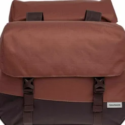 New New Looxs  Oslo Joli Double fietstas 37 liter burgundy rust