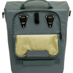 New New Looxs Tulum Single fietstas 16 liter grey green